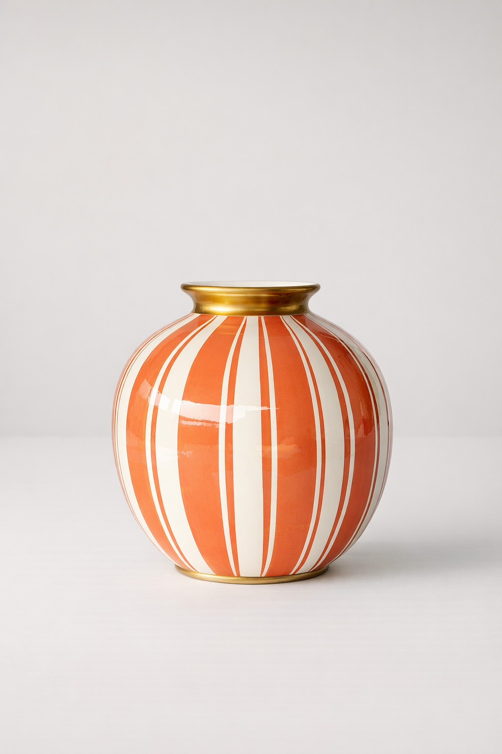 Coral Round Vase