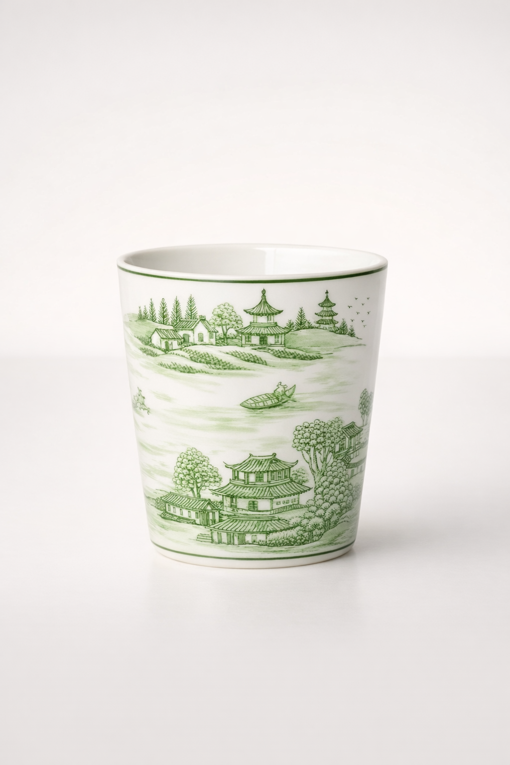Small Lime Green Chinese Planter
