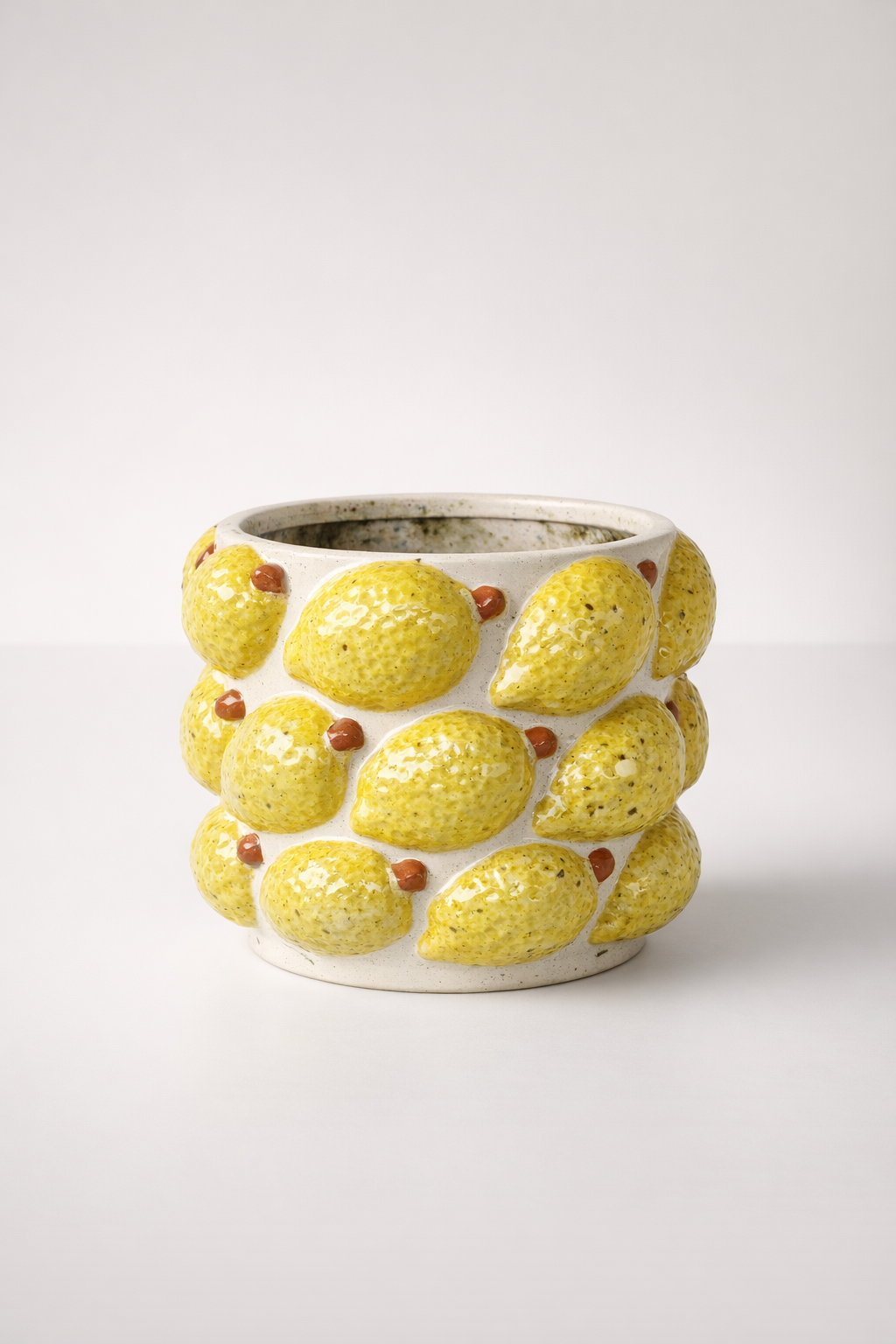 Yellow Lemon Vase