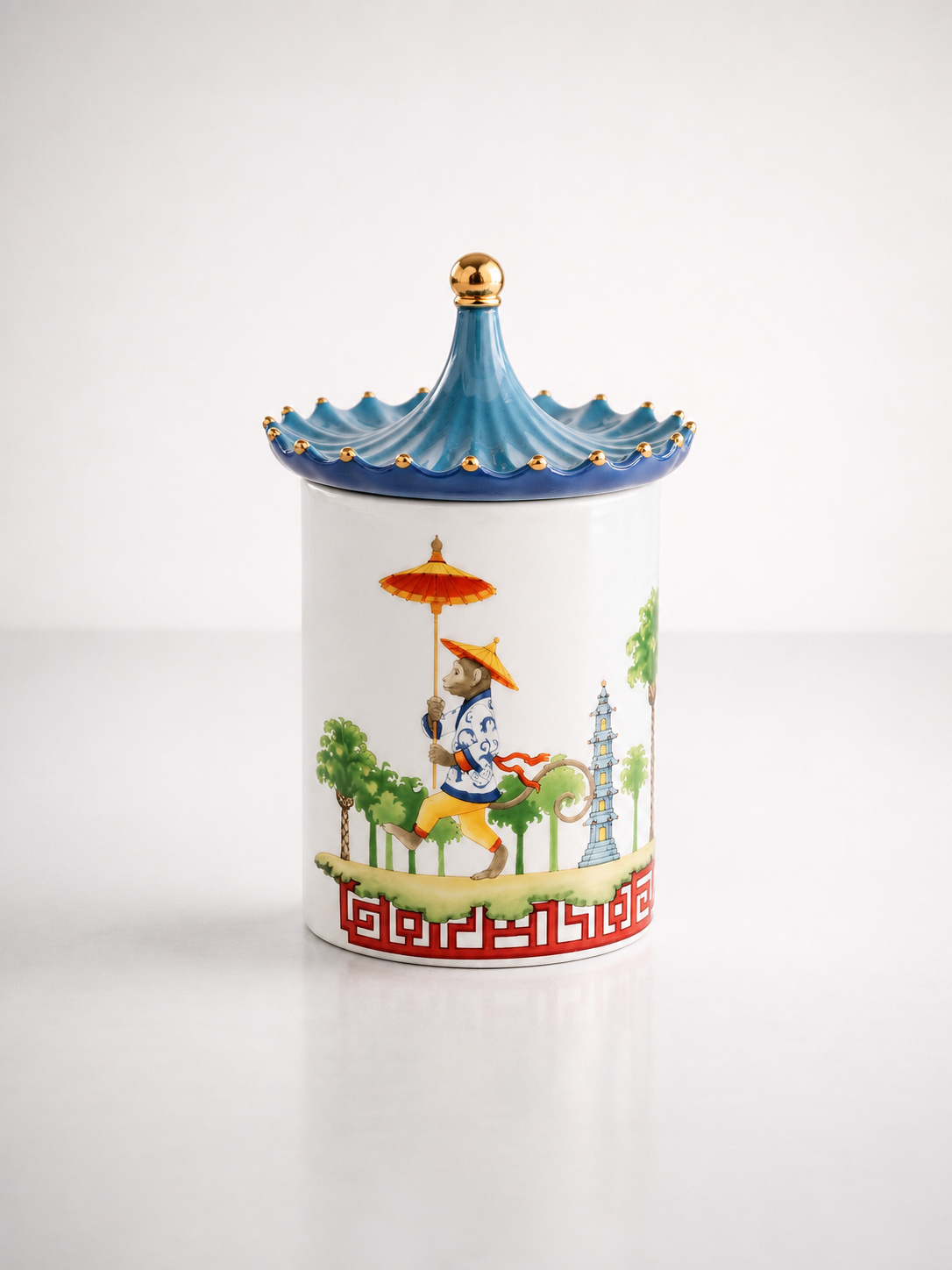 Blue Chinese Ceramic Holder