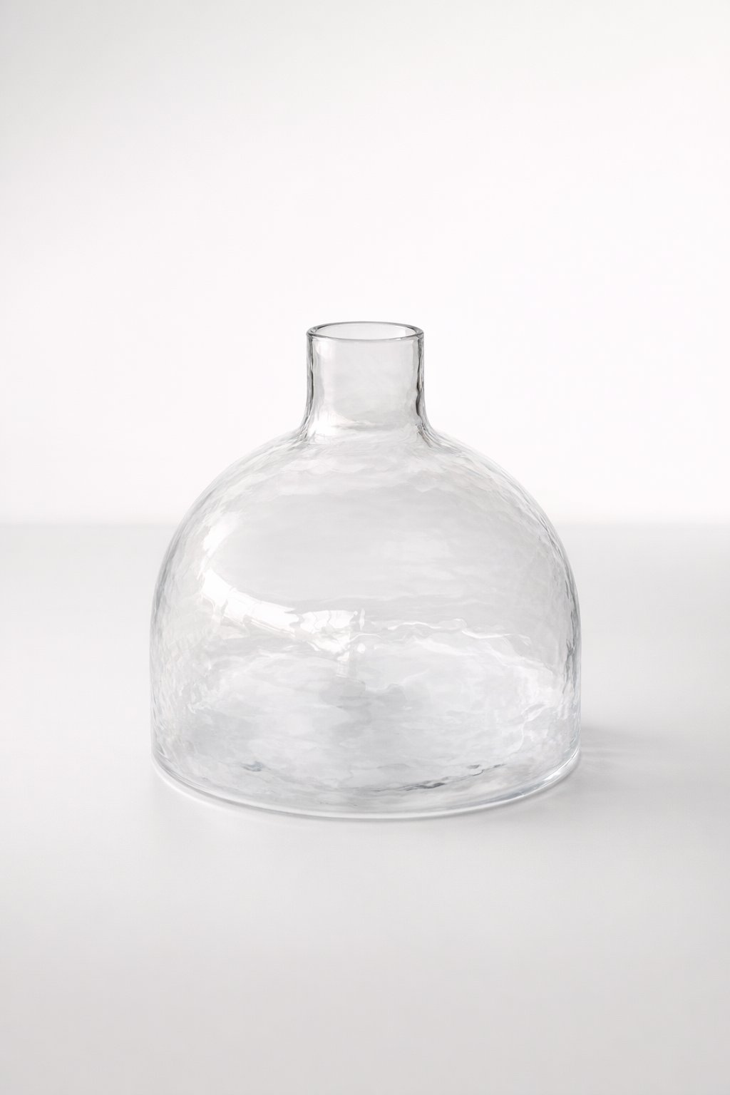 Large Fat Glass Vase