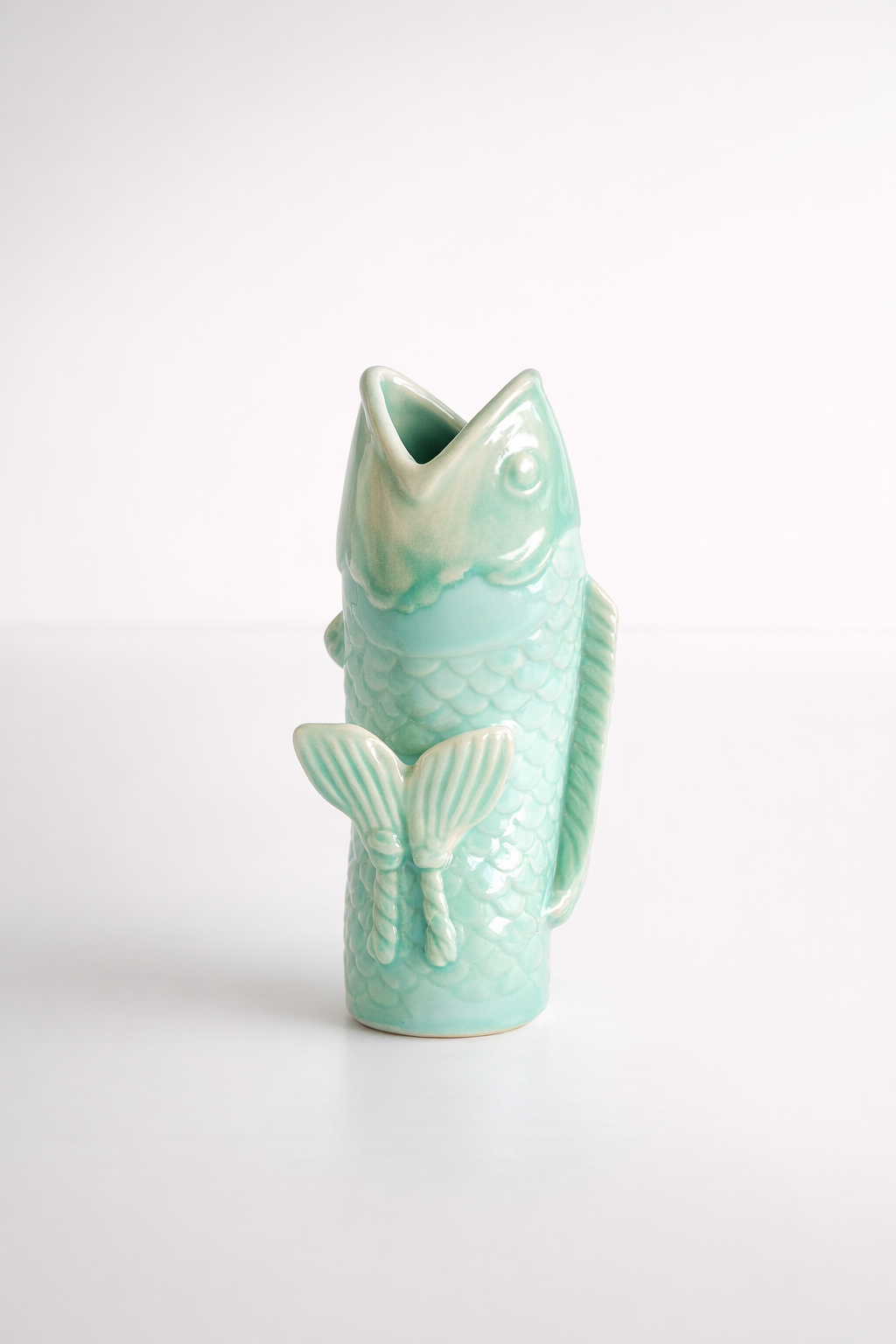 Turquoise Ceramic Fish