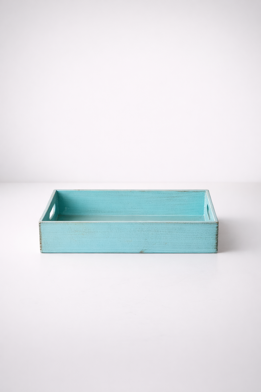 Blue Oblong Tray
