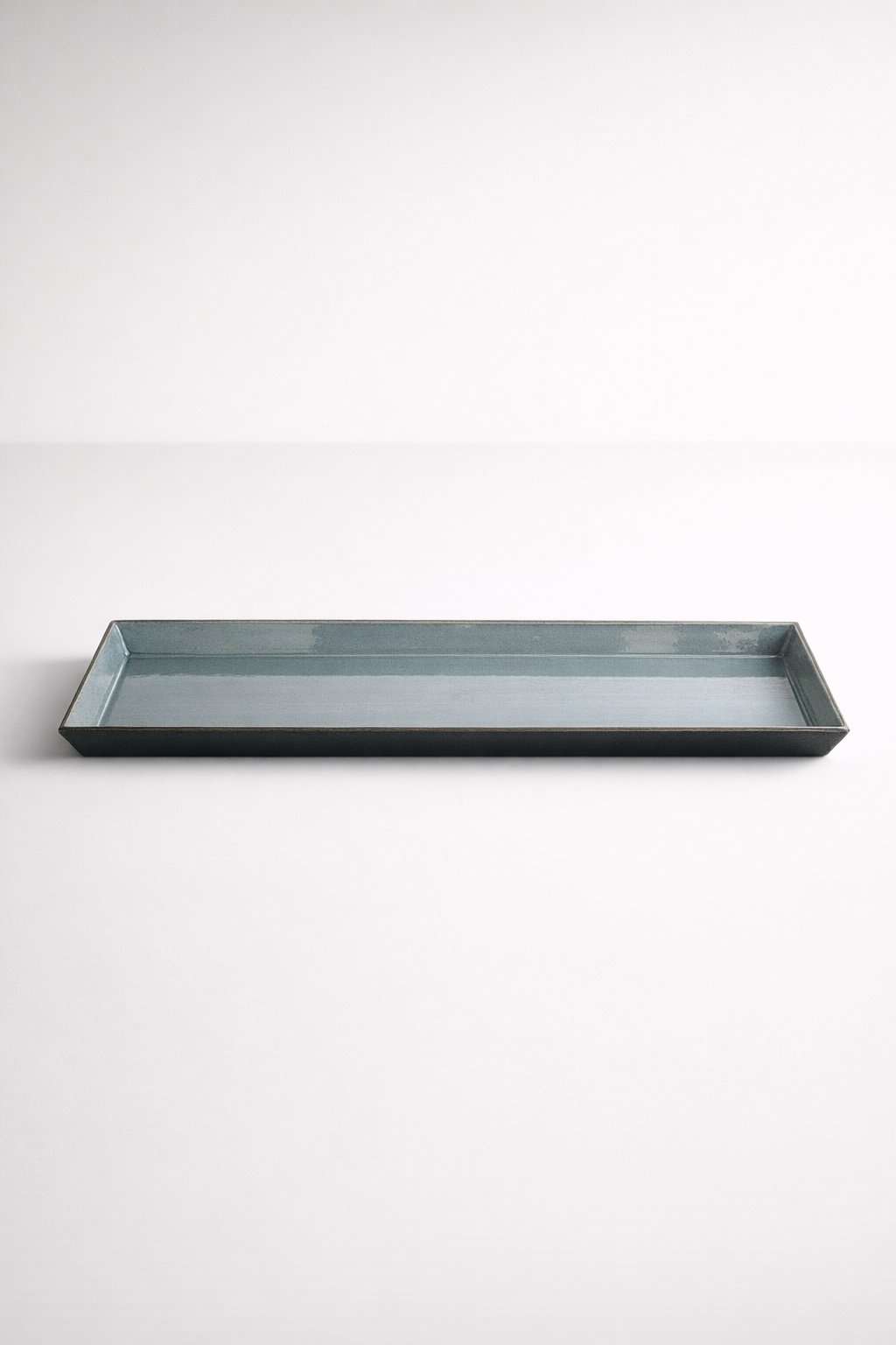 Blue Grey Long Narrow Tray