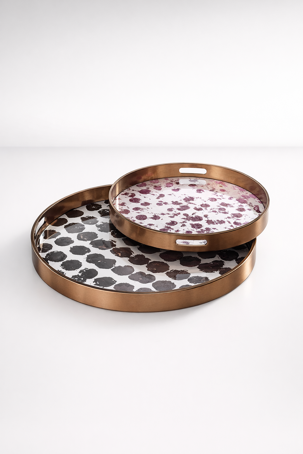 Set Of Two Assorted Trays