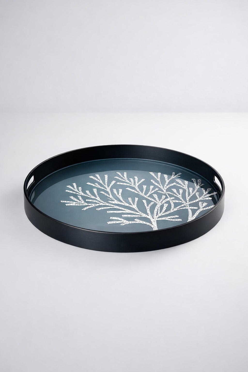 Large Blue & Black Twig Tray