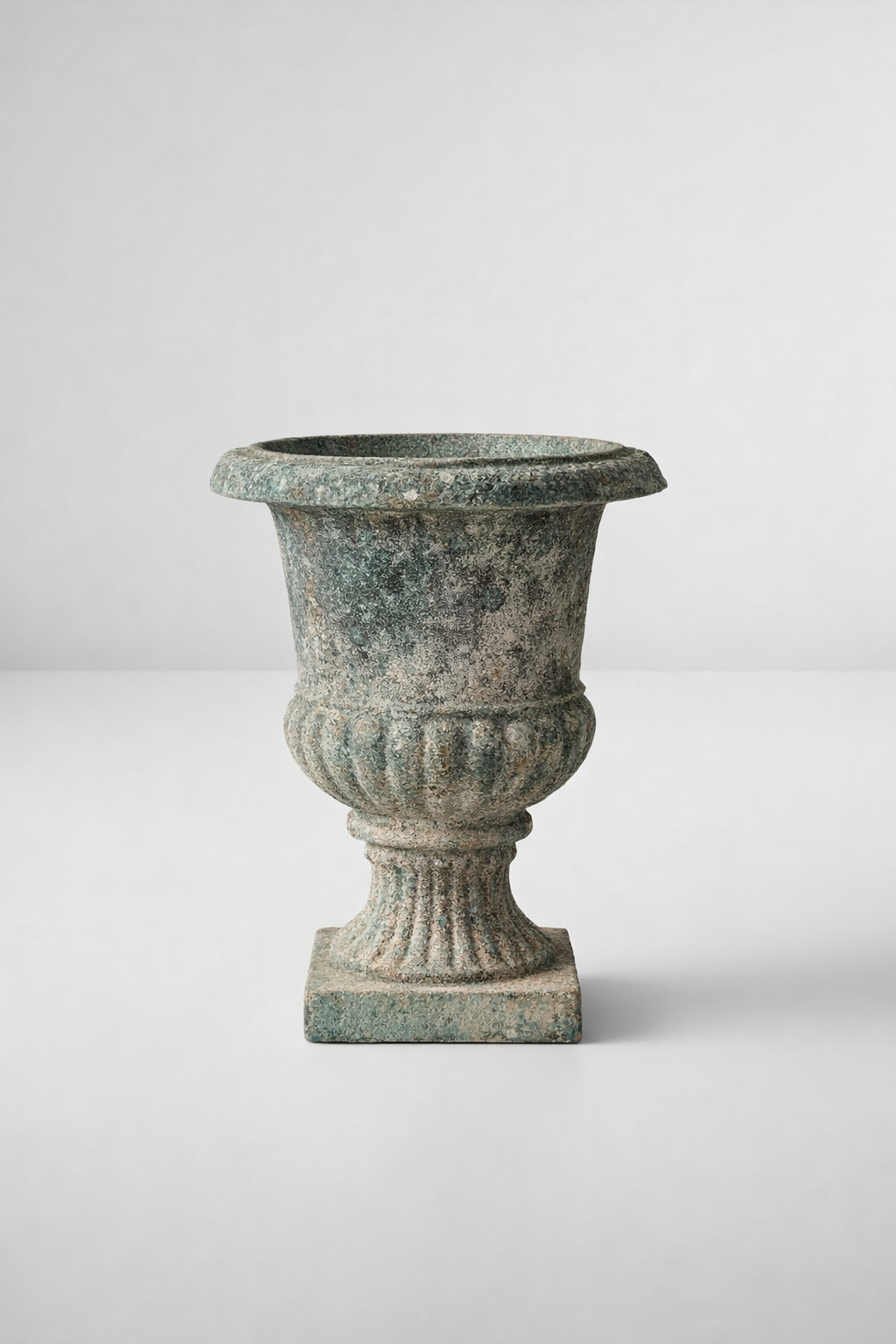 Small Fluted Garden Pot