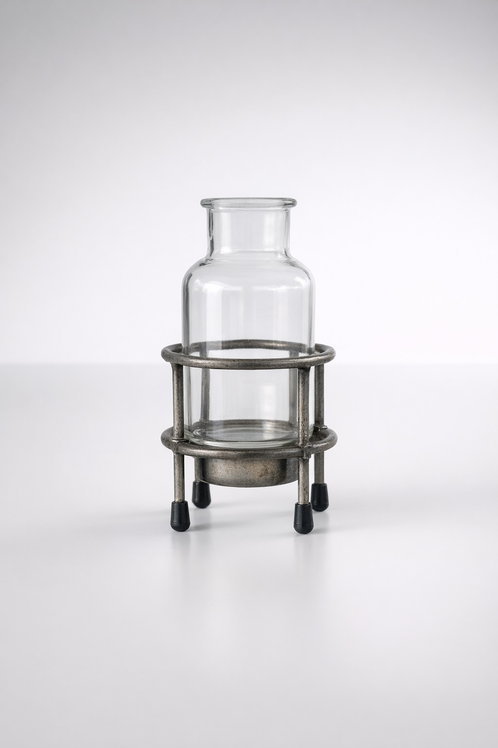 Small Bottle Tealight On Stand
