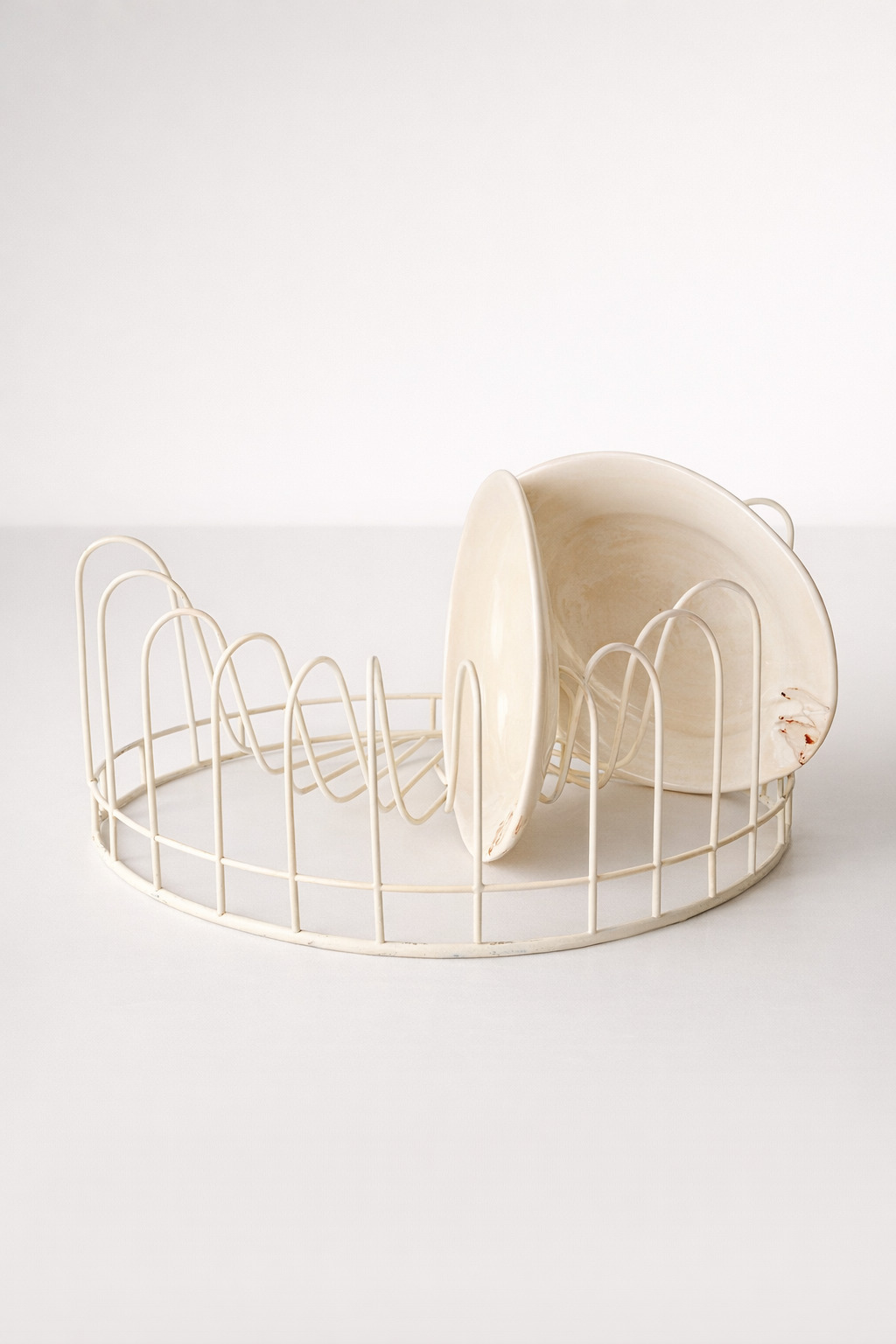 Half Moon Metal Plate Stand